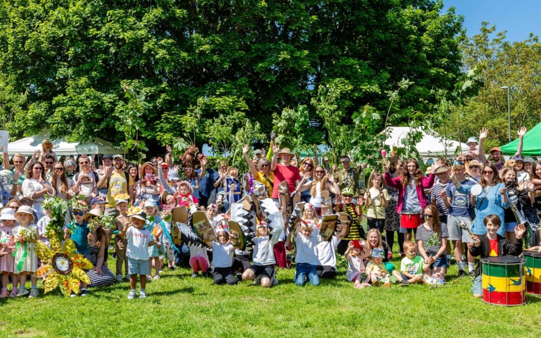 Steyning Festival Green Day May 2024, by Frank Bull
