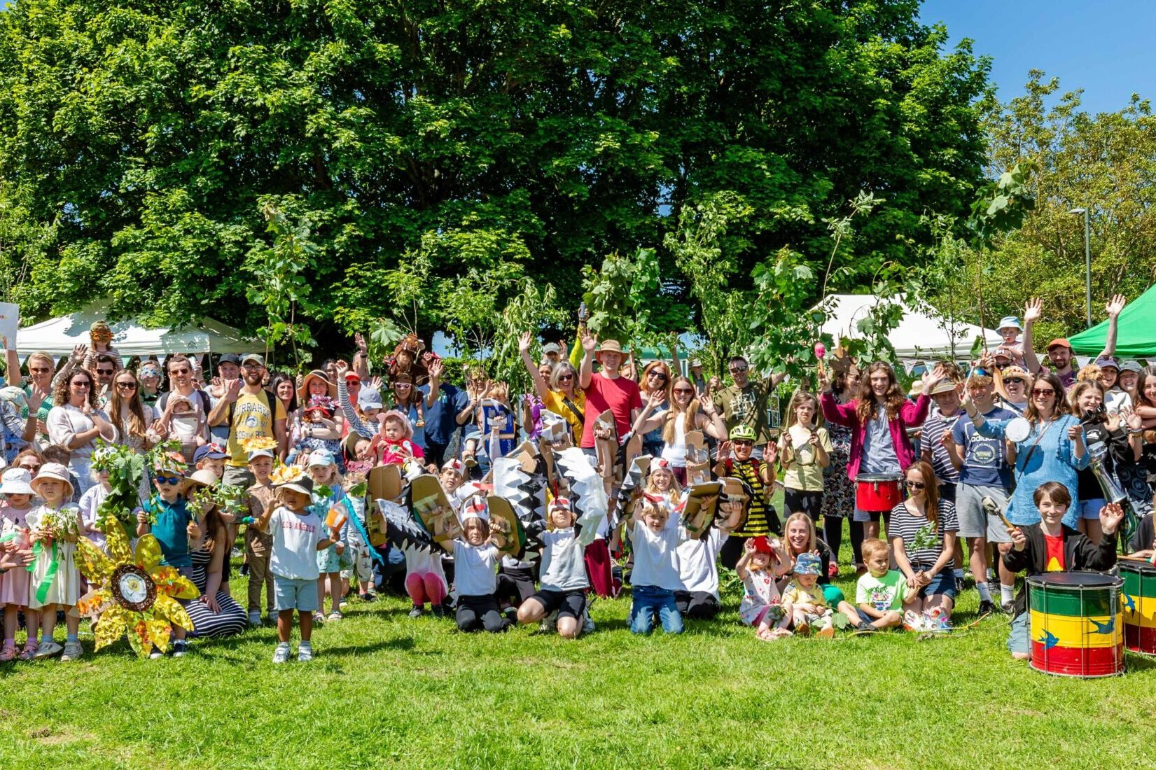 Steyning Festival Green Day May 2024, by Frank Bull