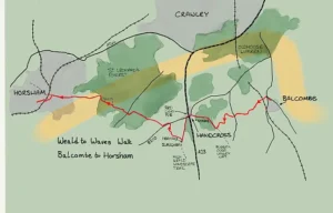 Balcombe to Horsham Walk