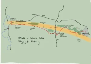 Steyning to Amberly Walk