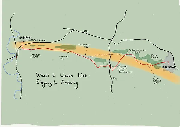 Steyning to Amberly Walk Steyning to Amberly Walk