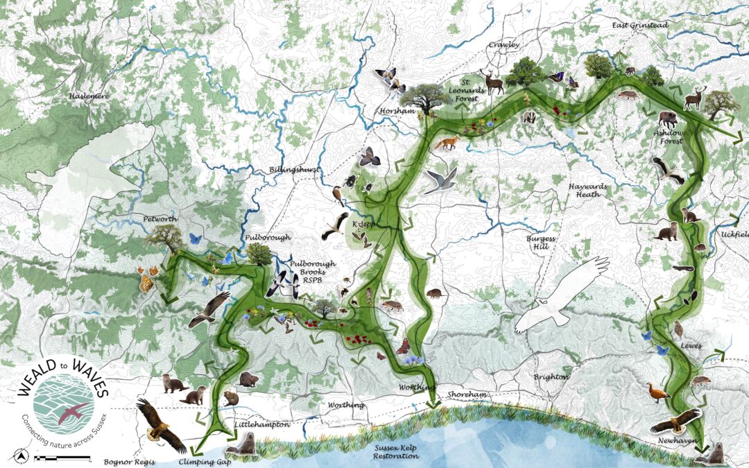 How do you map a 100-mile nature corridor?