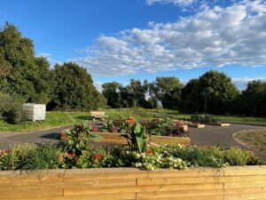 Brookland Park community garden, by Amy Hurn Brookland Park community garden, by Amy Hurn