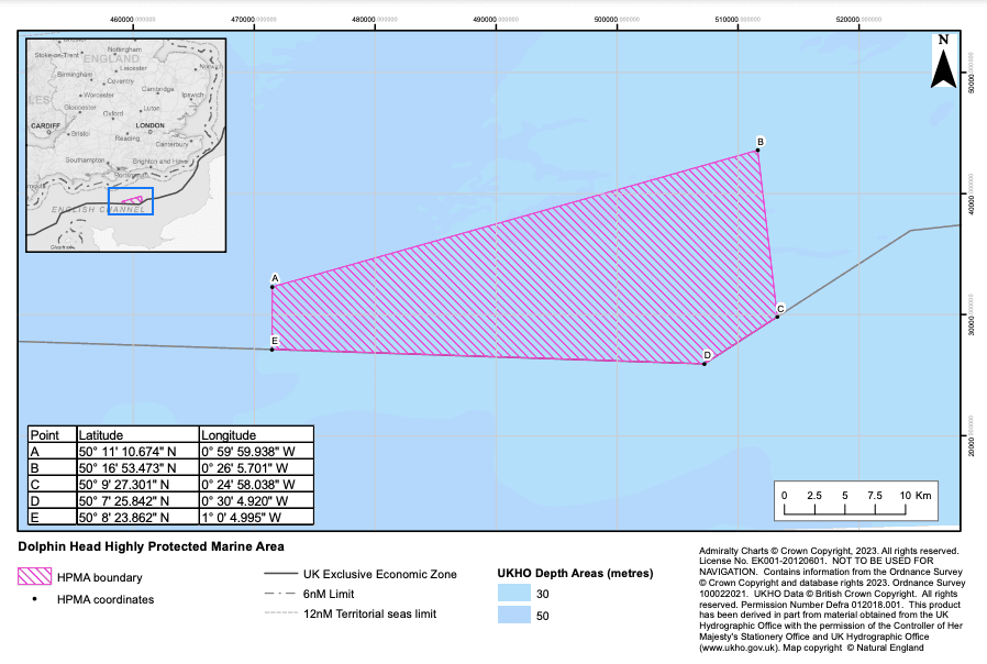 Dolphin Head designated highly protected area Dolphin Head designated highly protected area