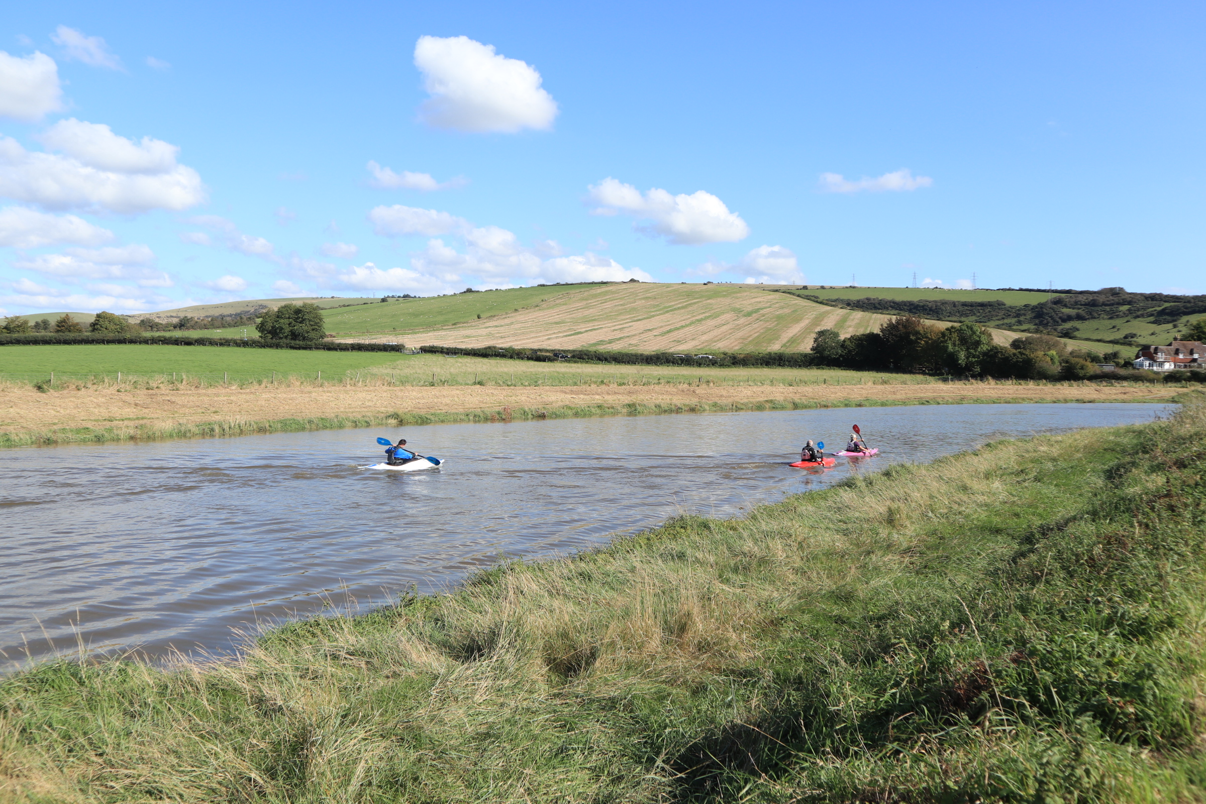 Canoes on Lower Adur, Jasmine Cacioppo