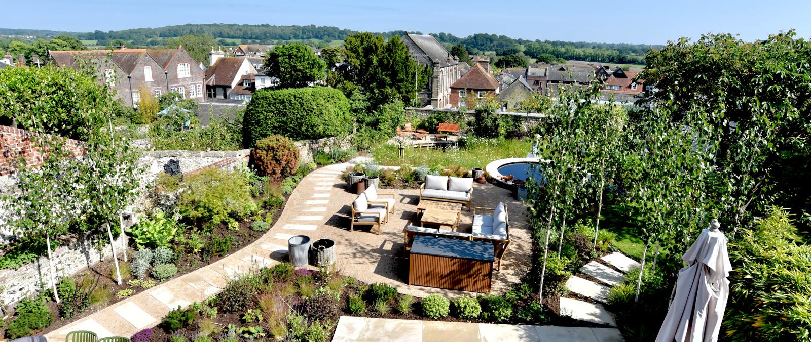 Andy's garden after, by Charlie Waring