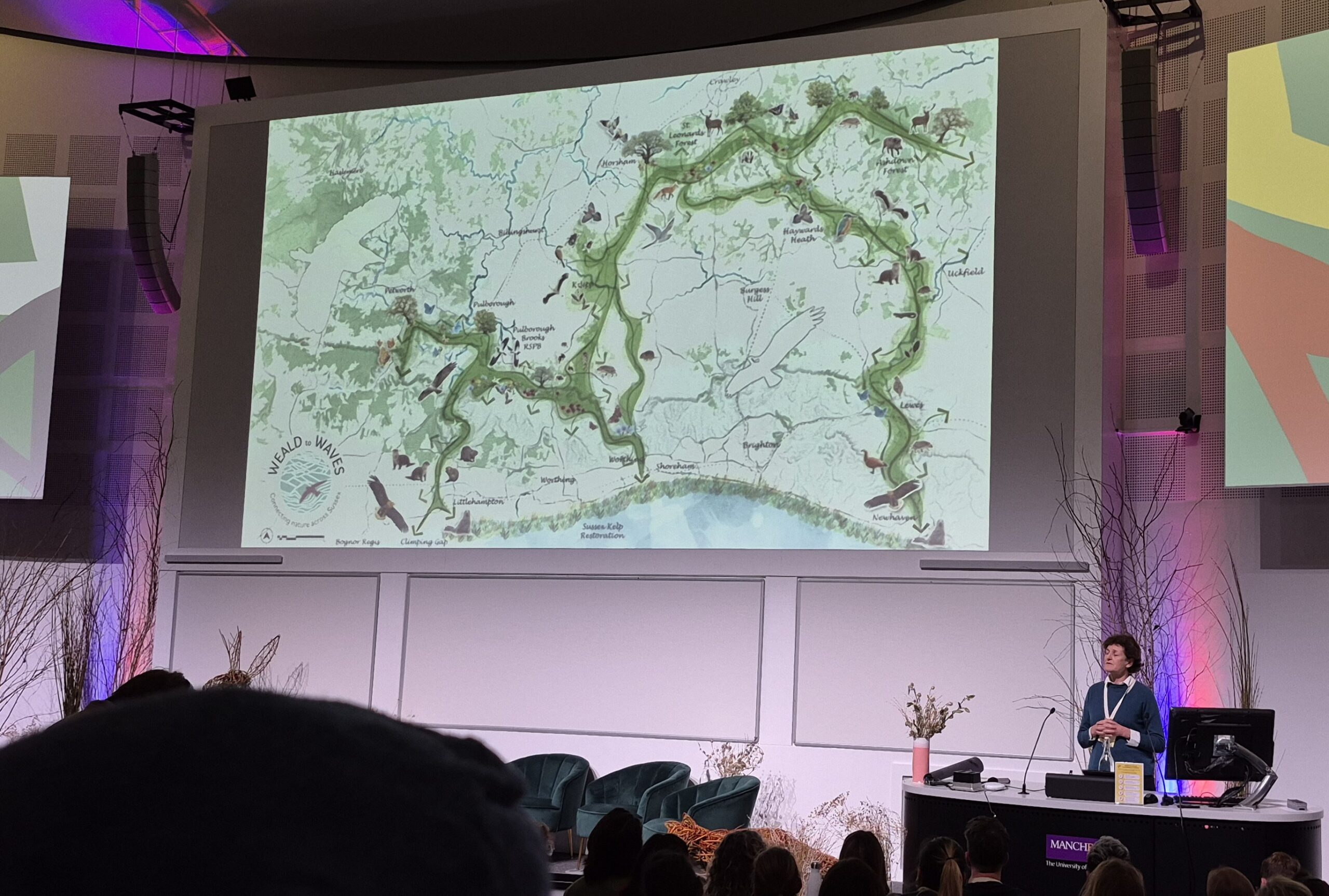 Isabella Tree speaking at the Wilding Gardens Conference 2026, by Amy Hurn