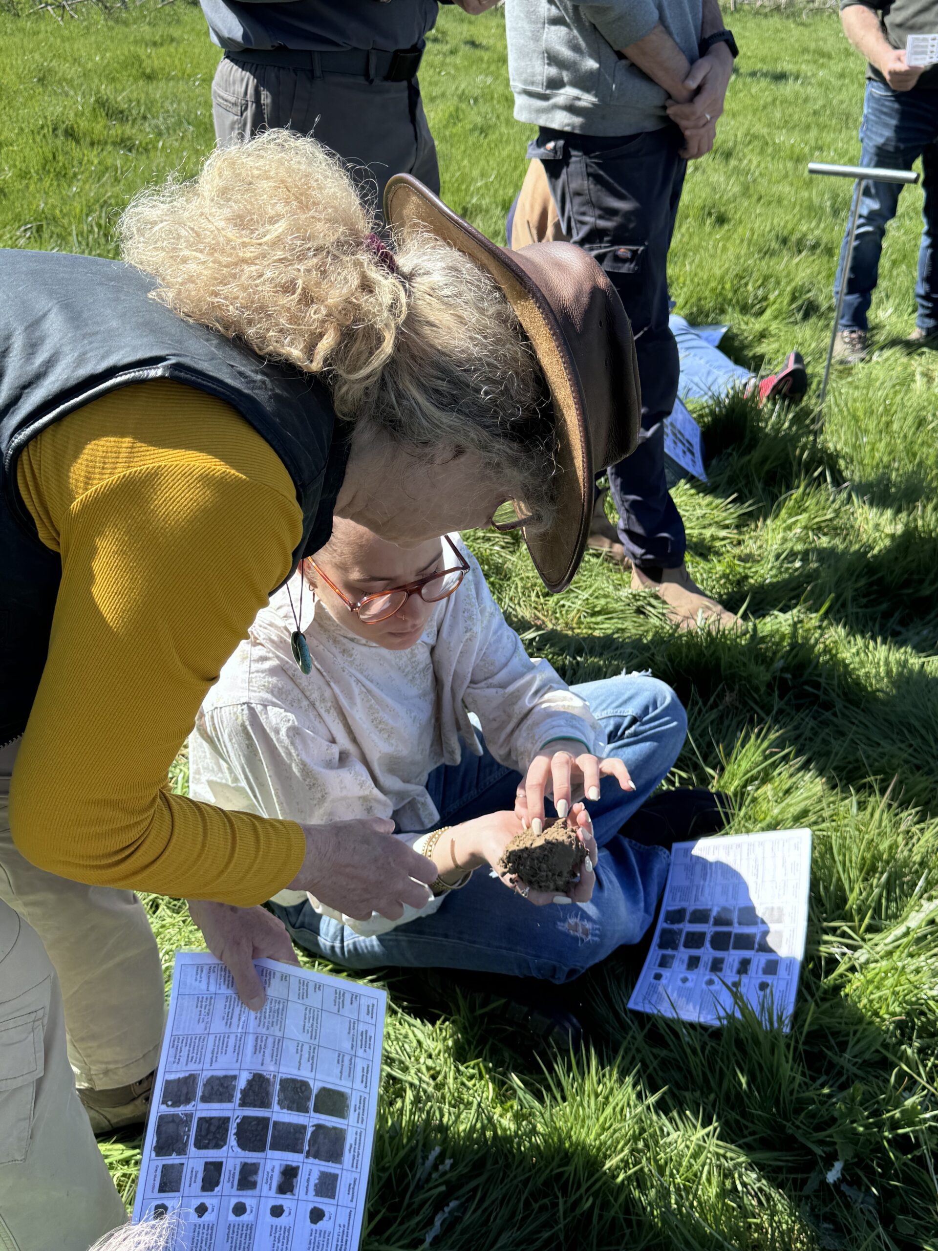 Weald to Waves soil health workshop, Woolpack farm
