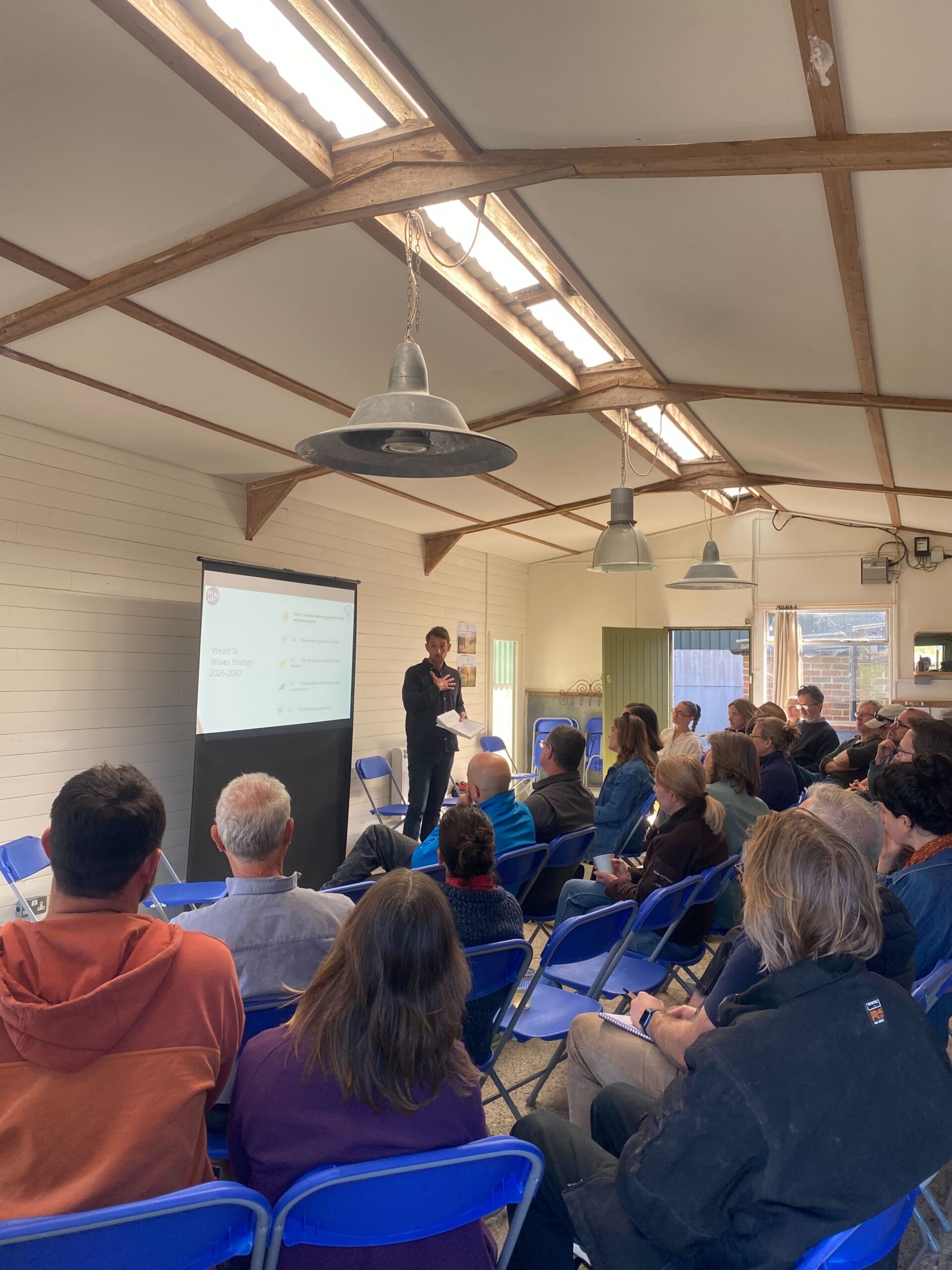 Weald to Waves Mob Grazing event
